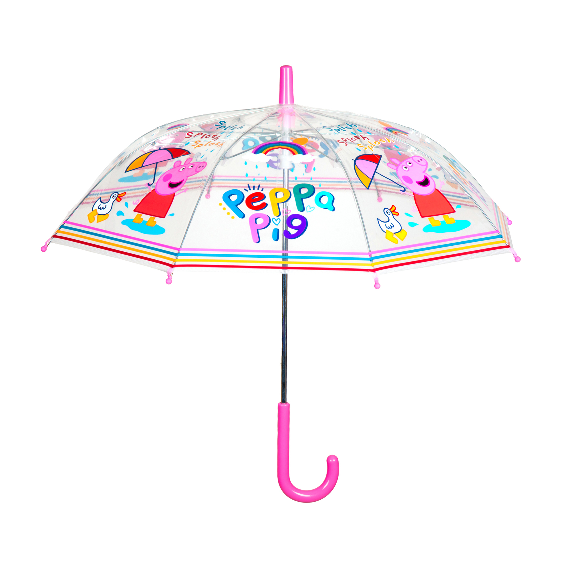 Peppa Pig sous la pluie