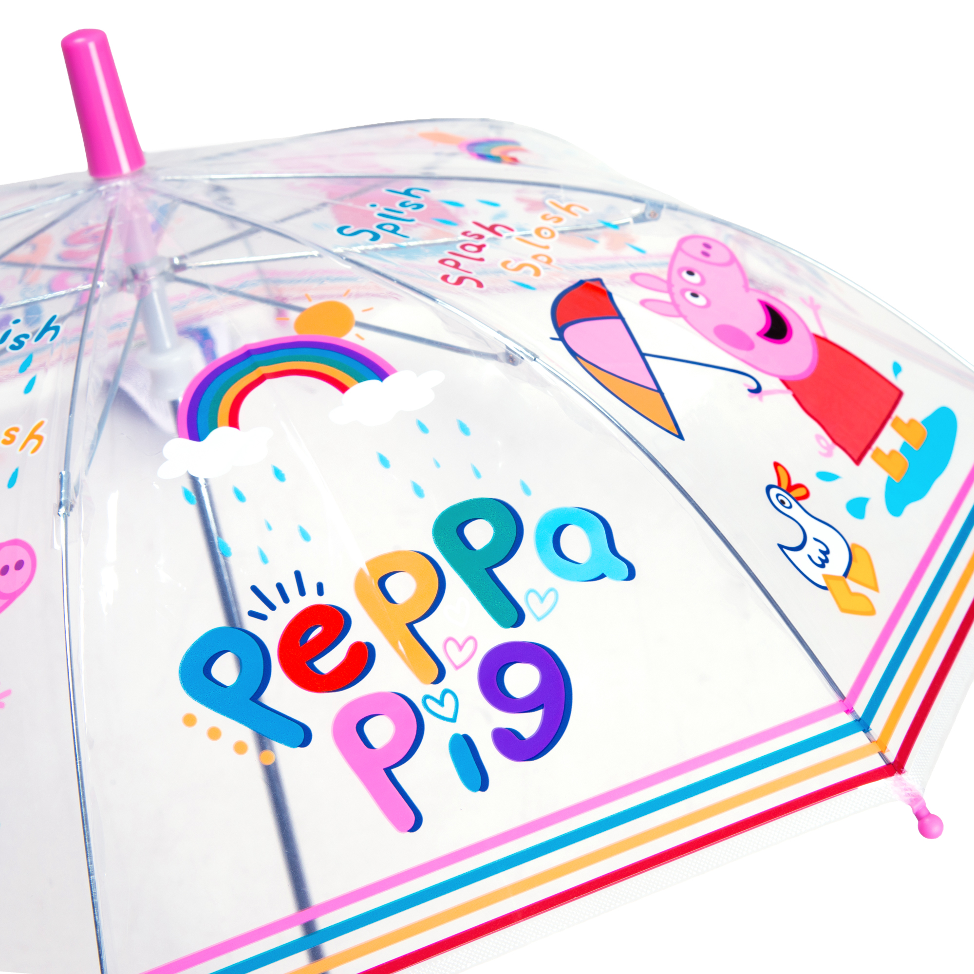 Peppa Pig sous la pluie