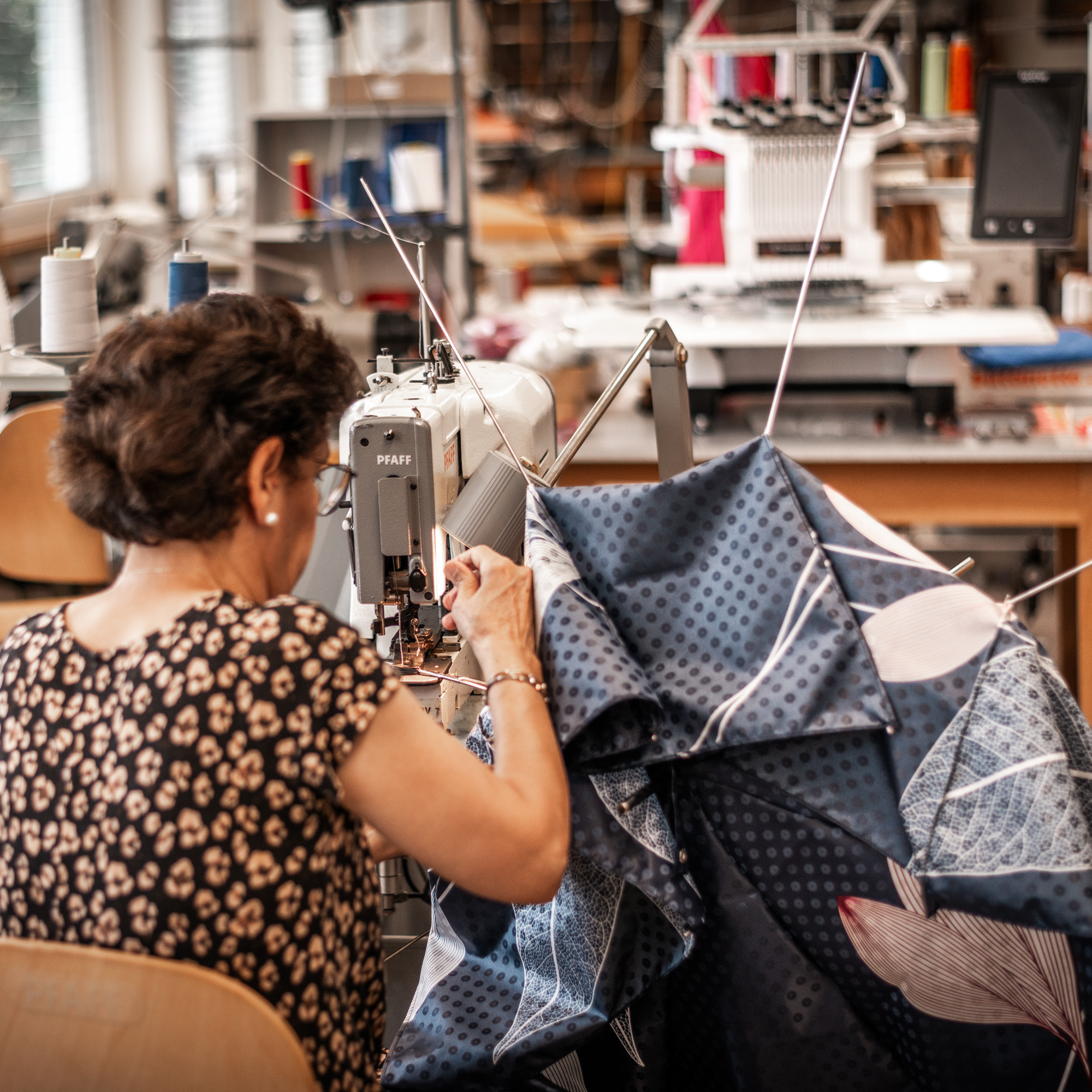 Swiss-made luxury jacquard