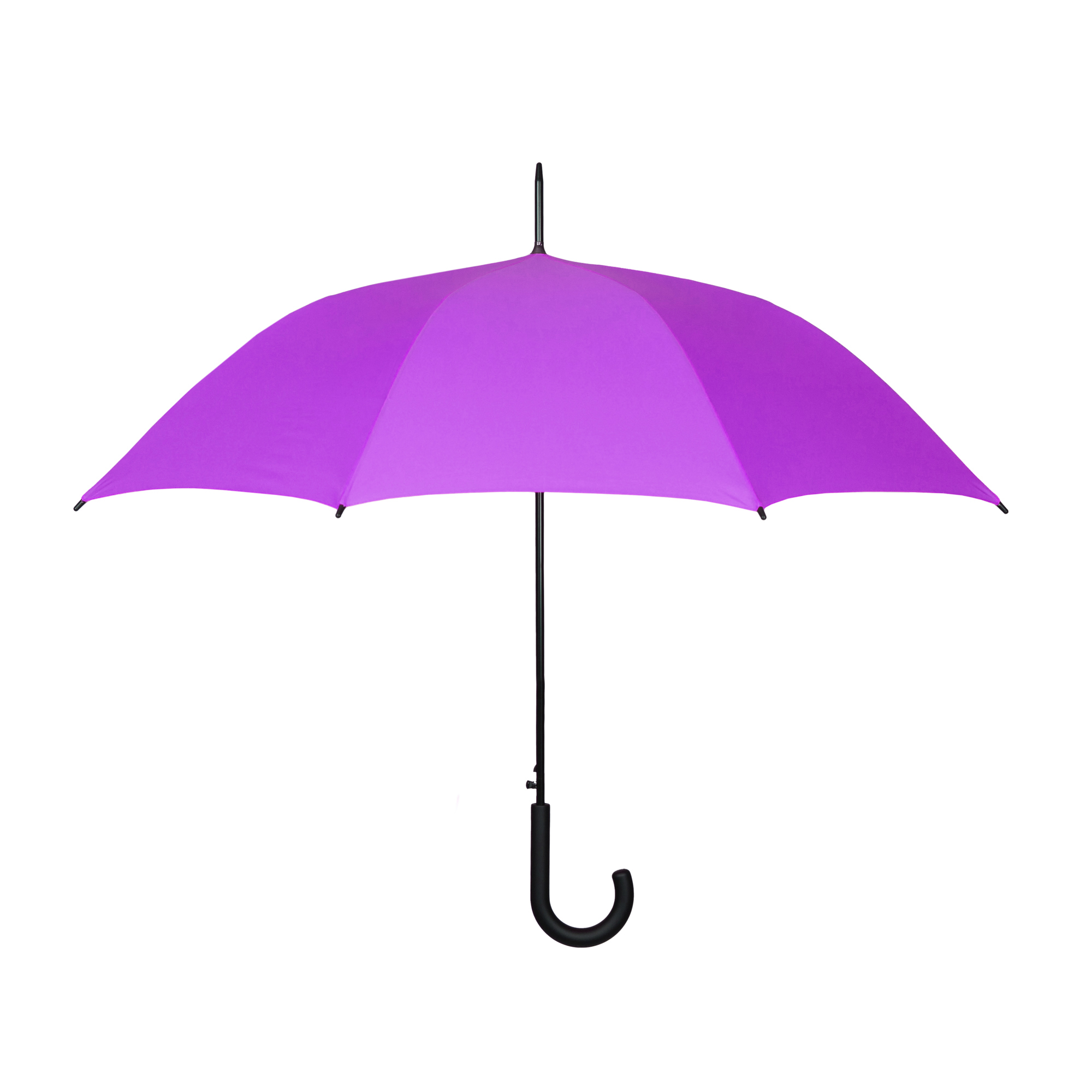 Geöffneter violetter Regenschirm Long Matic Rain