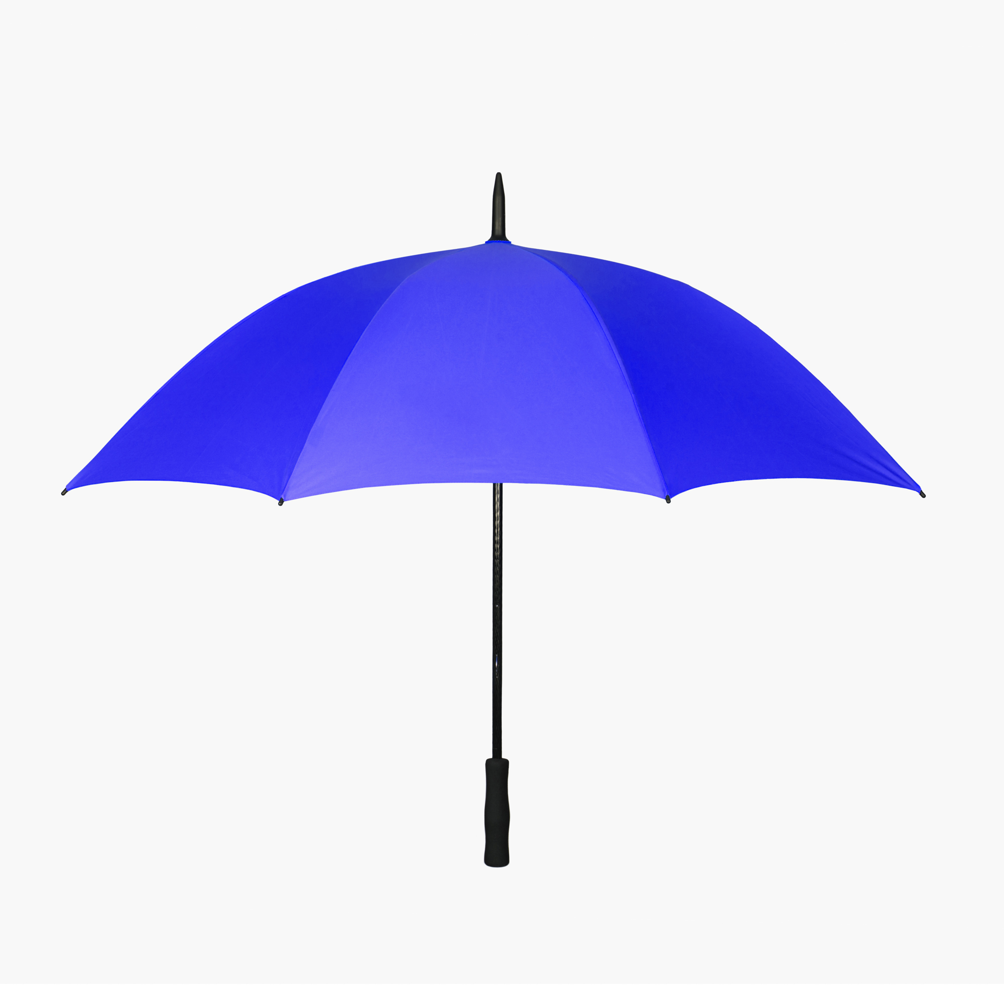 Geöffneter blauer XXL-Regenschirm Fiber Storm für zwei Personen