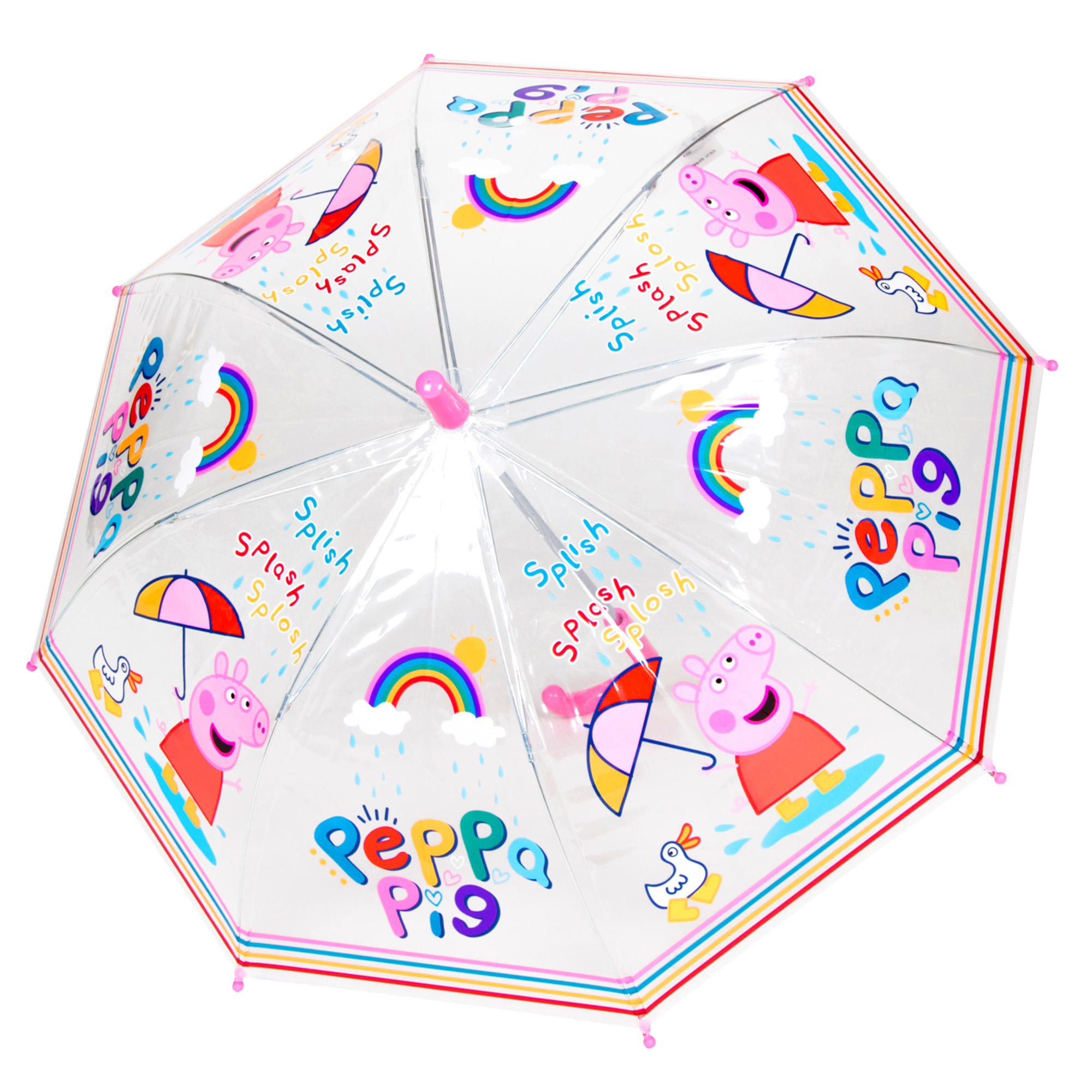 Peppa Pig sous la pluie